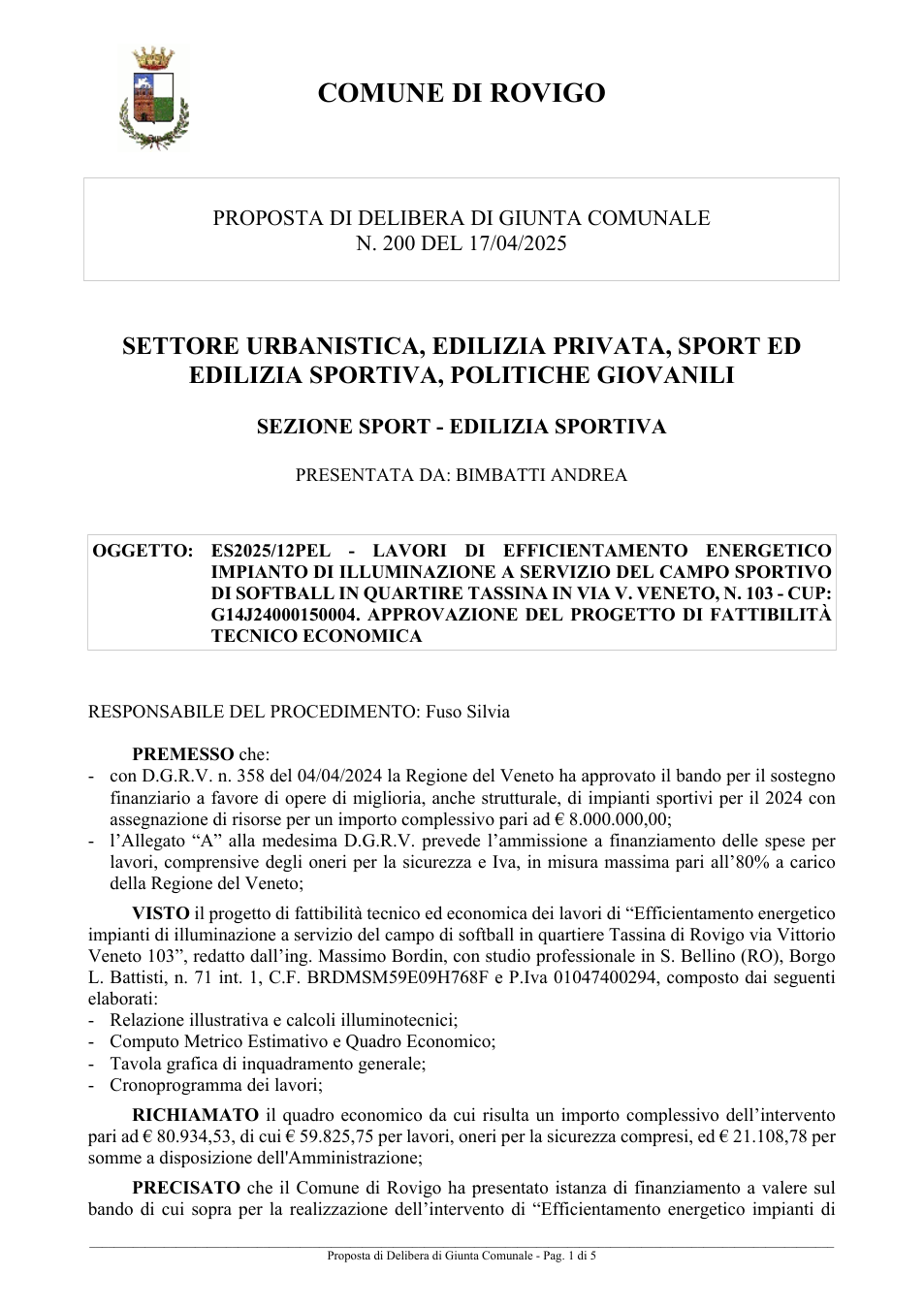 Pagina 1 del documento