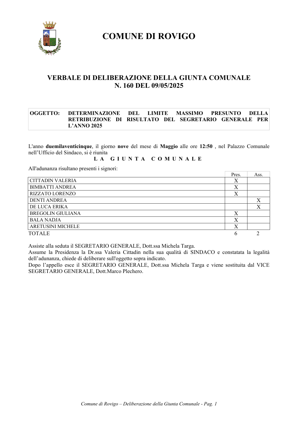 Pagina 1 del documento