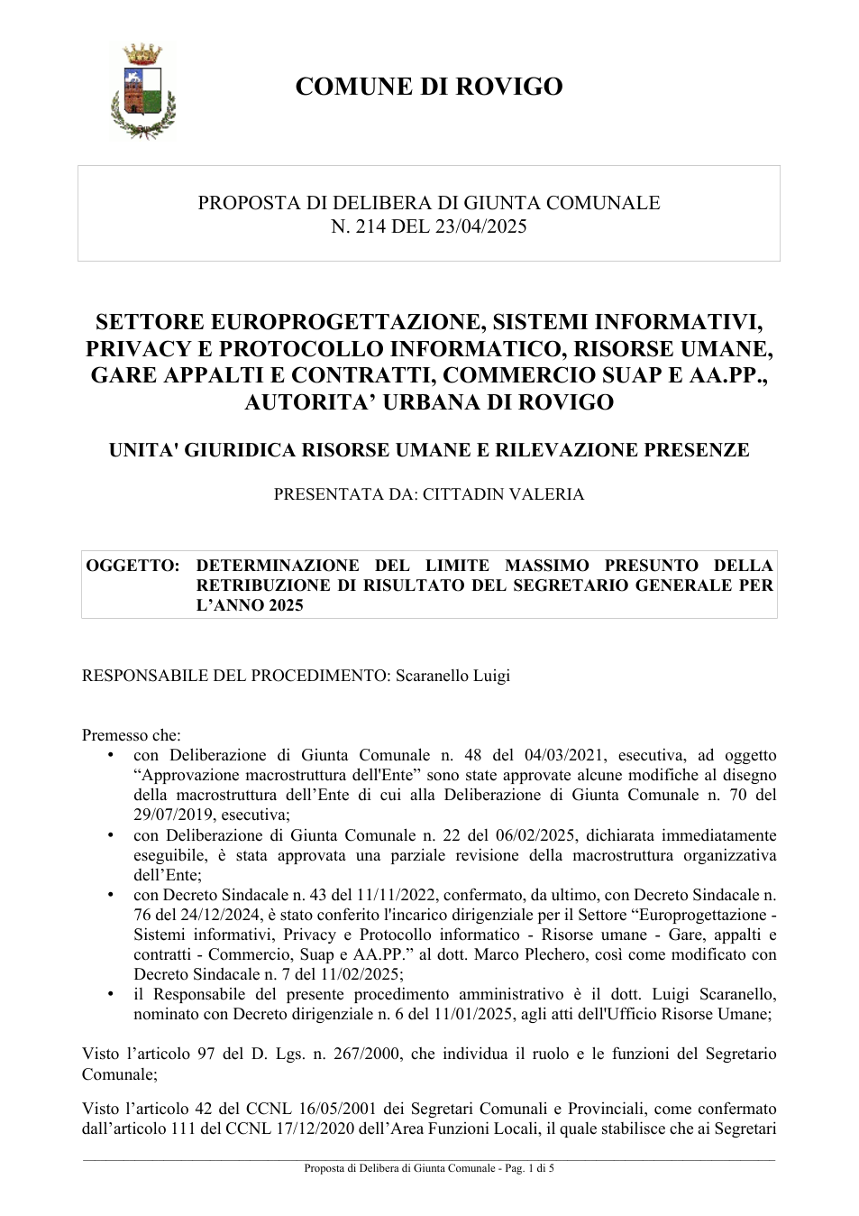 Pagina 1 del documento