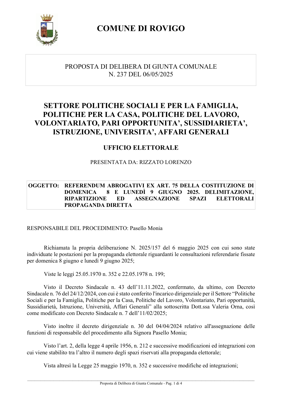 Pagina 1 del documento