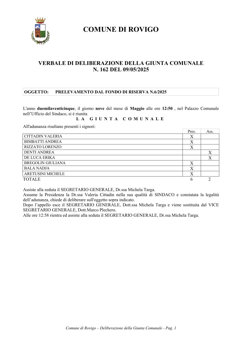 Pagina 1 del documento