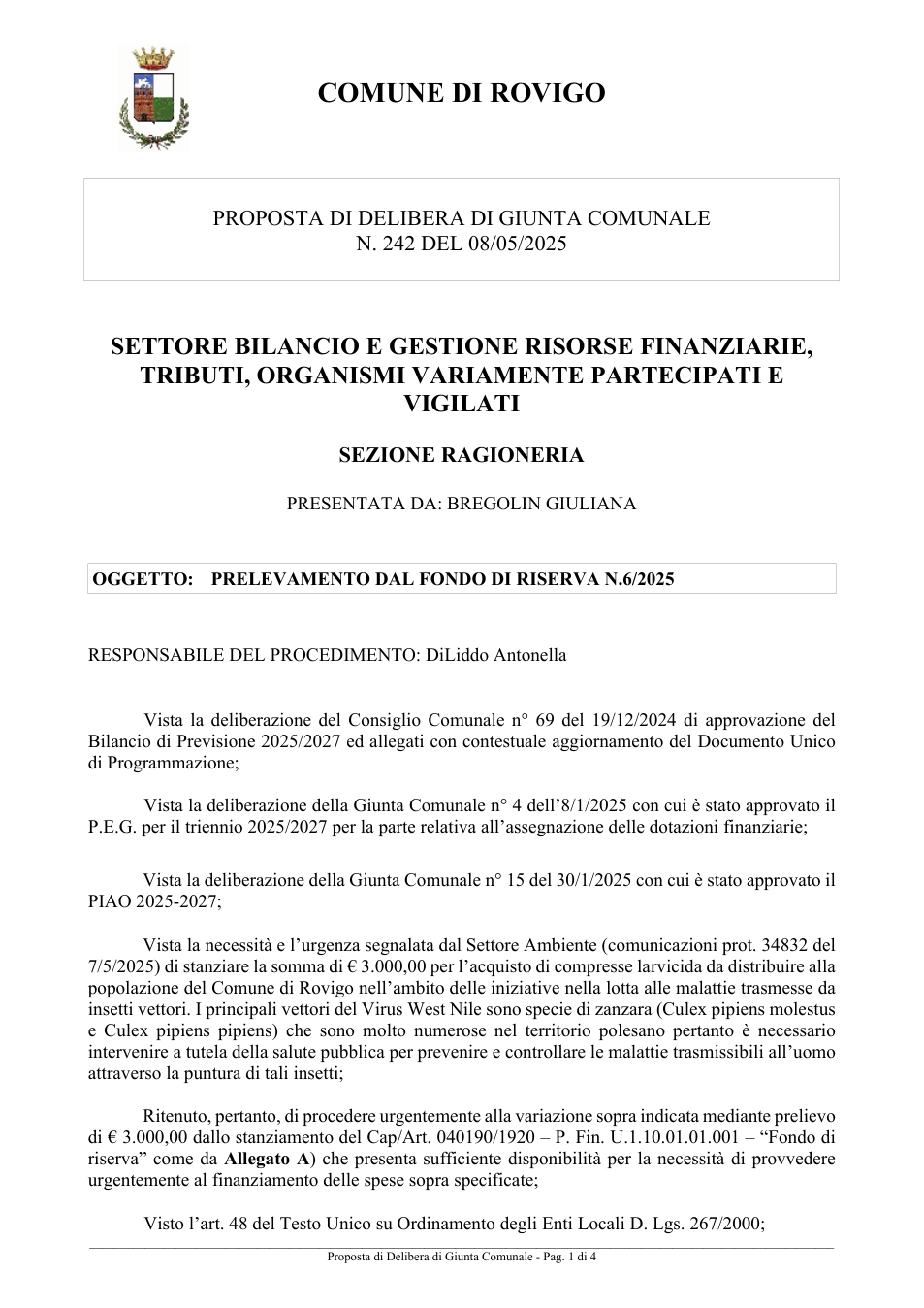 Pagina 1 del documento