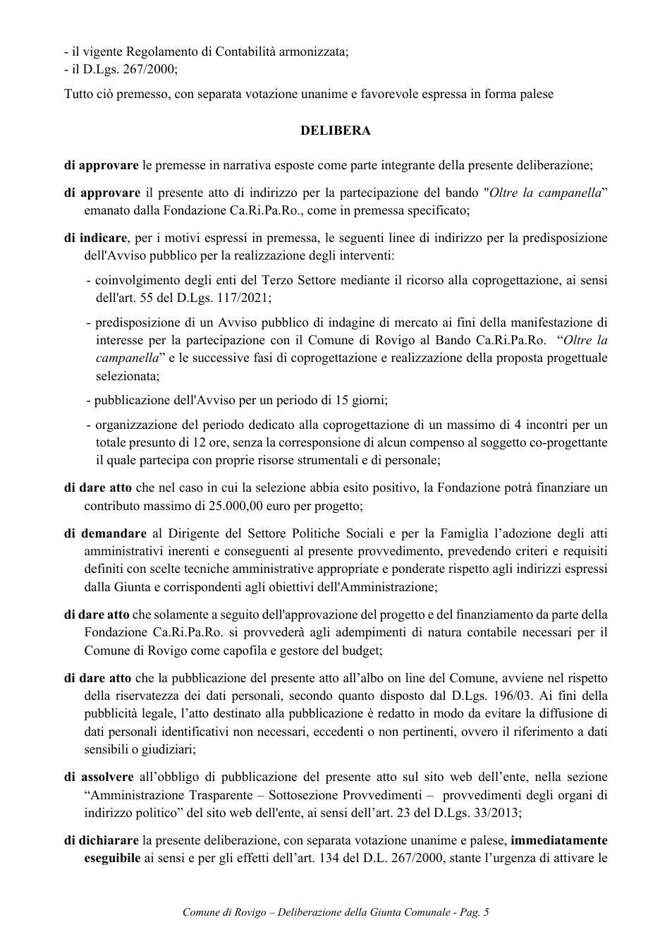 Pagina 5 del documento