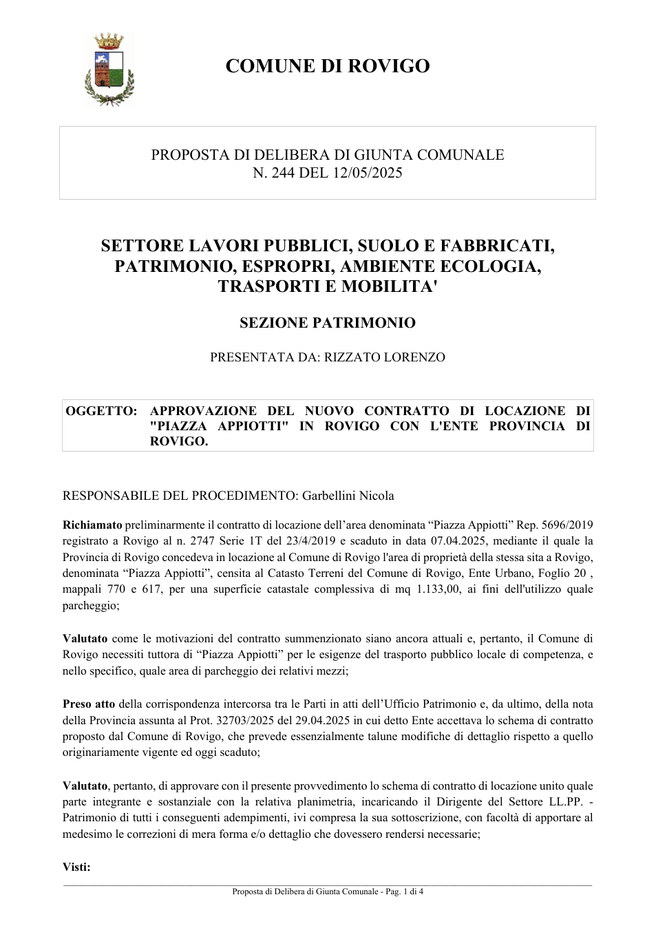 Pagina 1 del documento