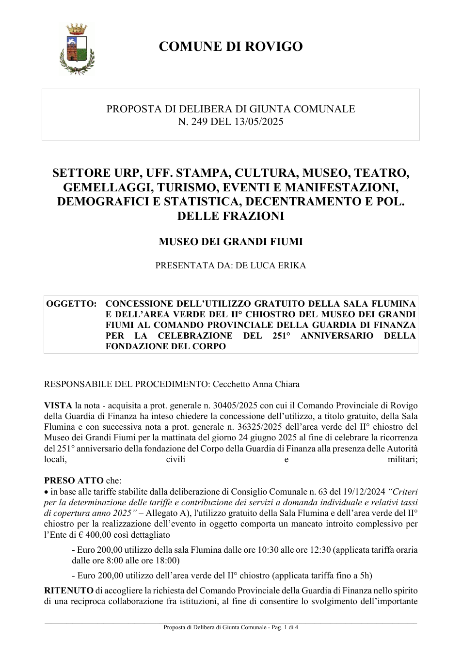Pagina 1 del documento