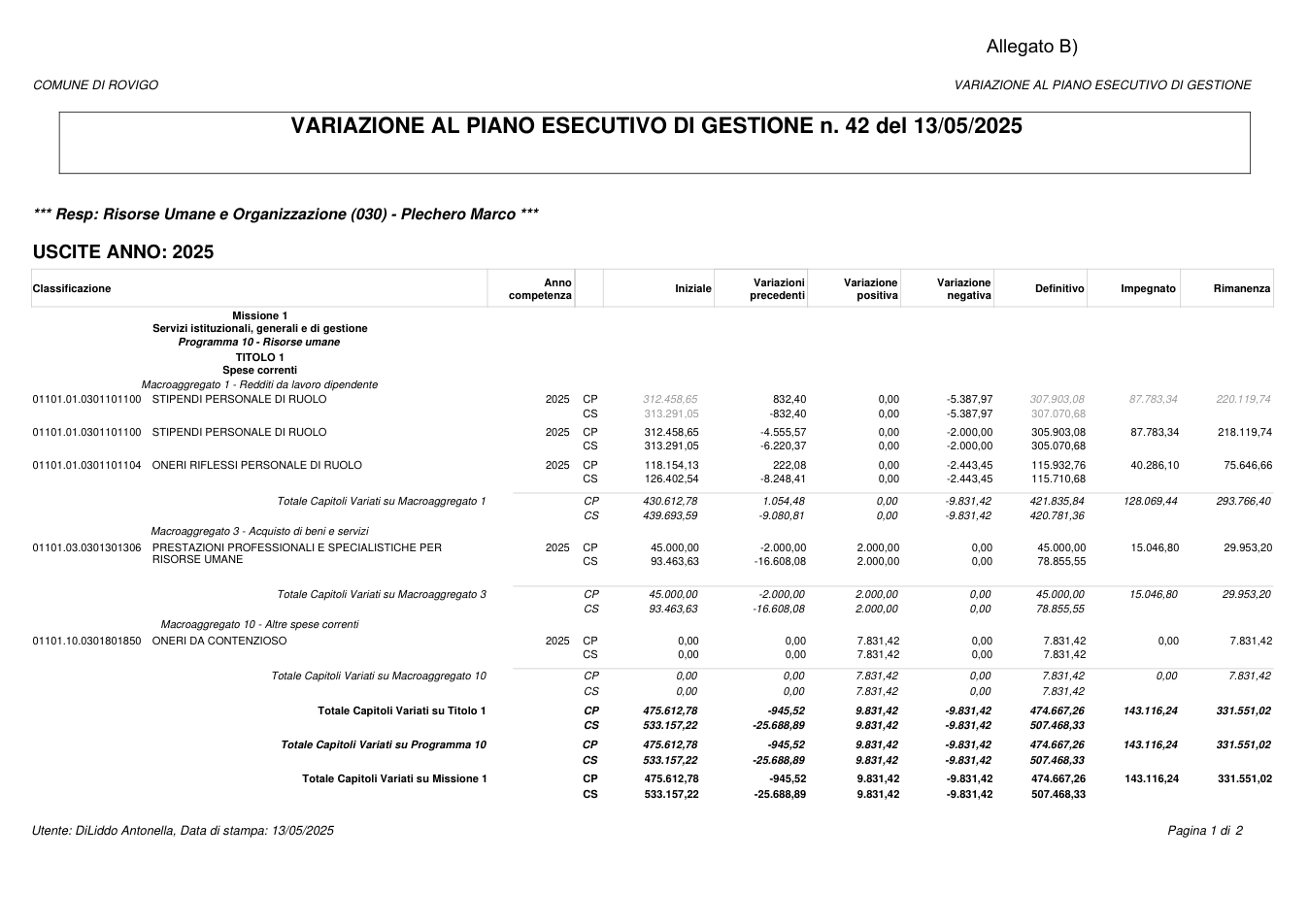 Pagina 1 del documento