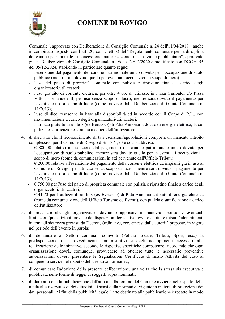 Pagina 5 del documento