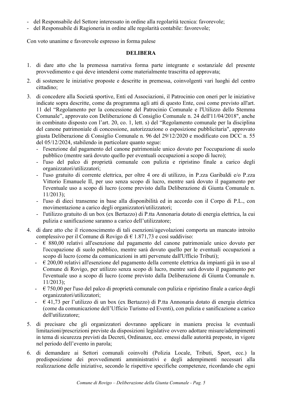 Pagina 5 del documento
