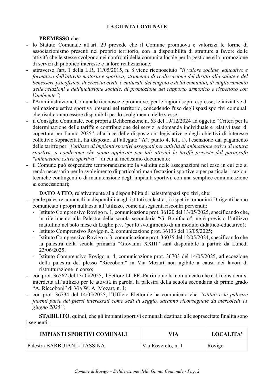 Pagina 2 del documento