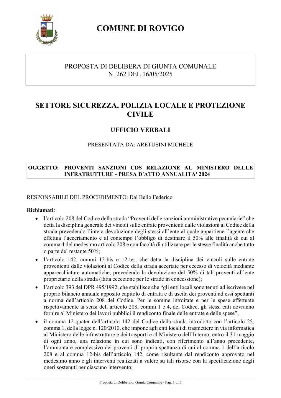Pagina 1 del documento