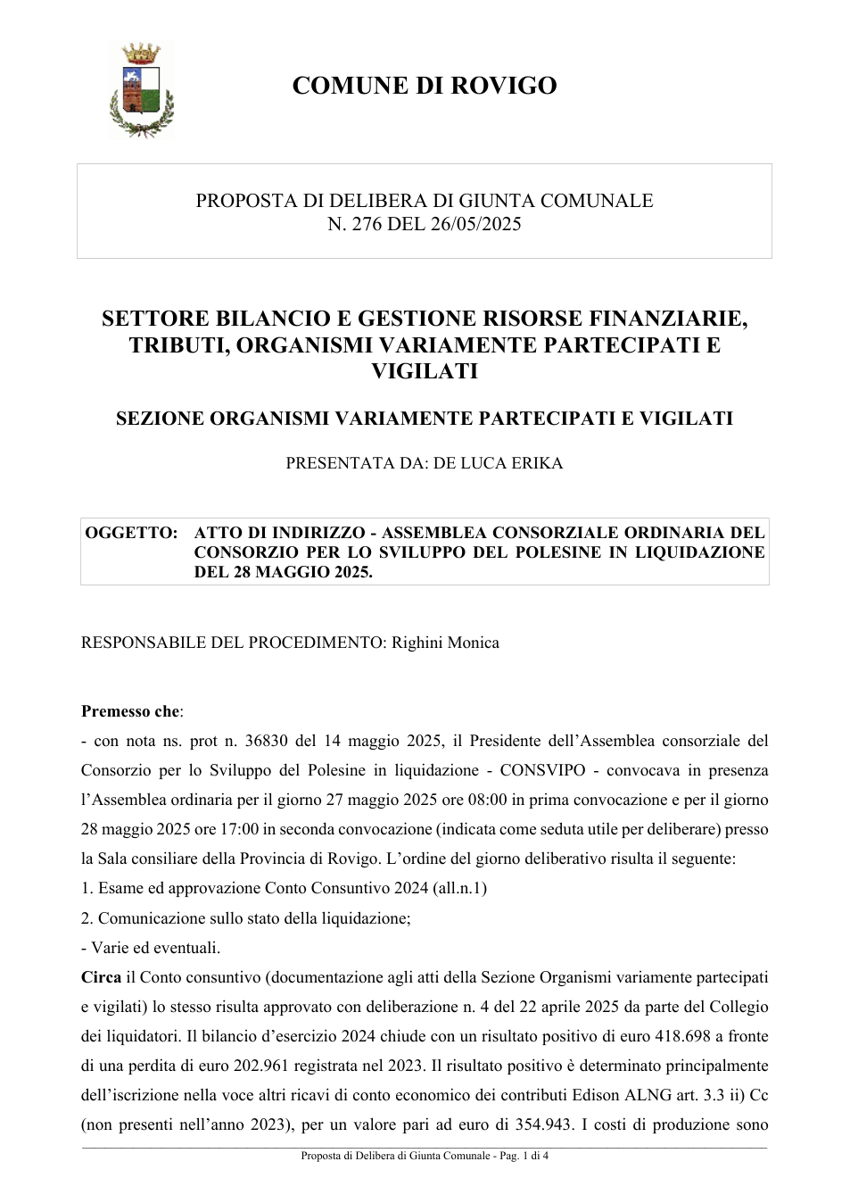 Pagina 1 del documento