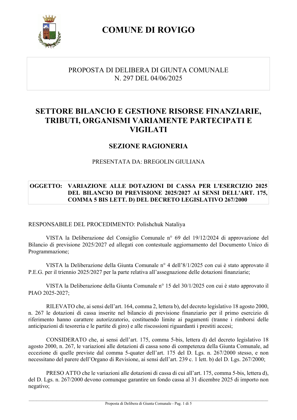 Pagina 1 del documento