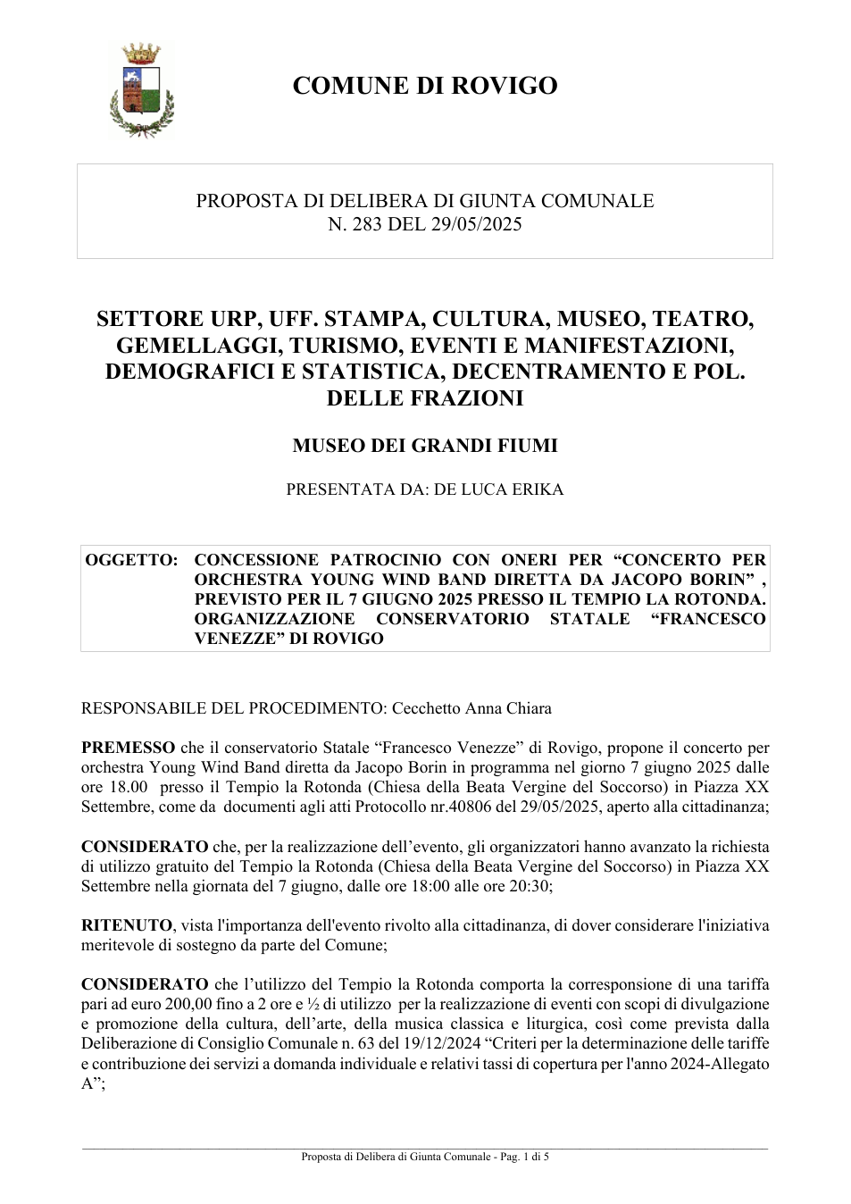 Pagina 1 del documento