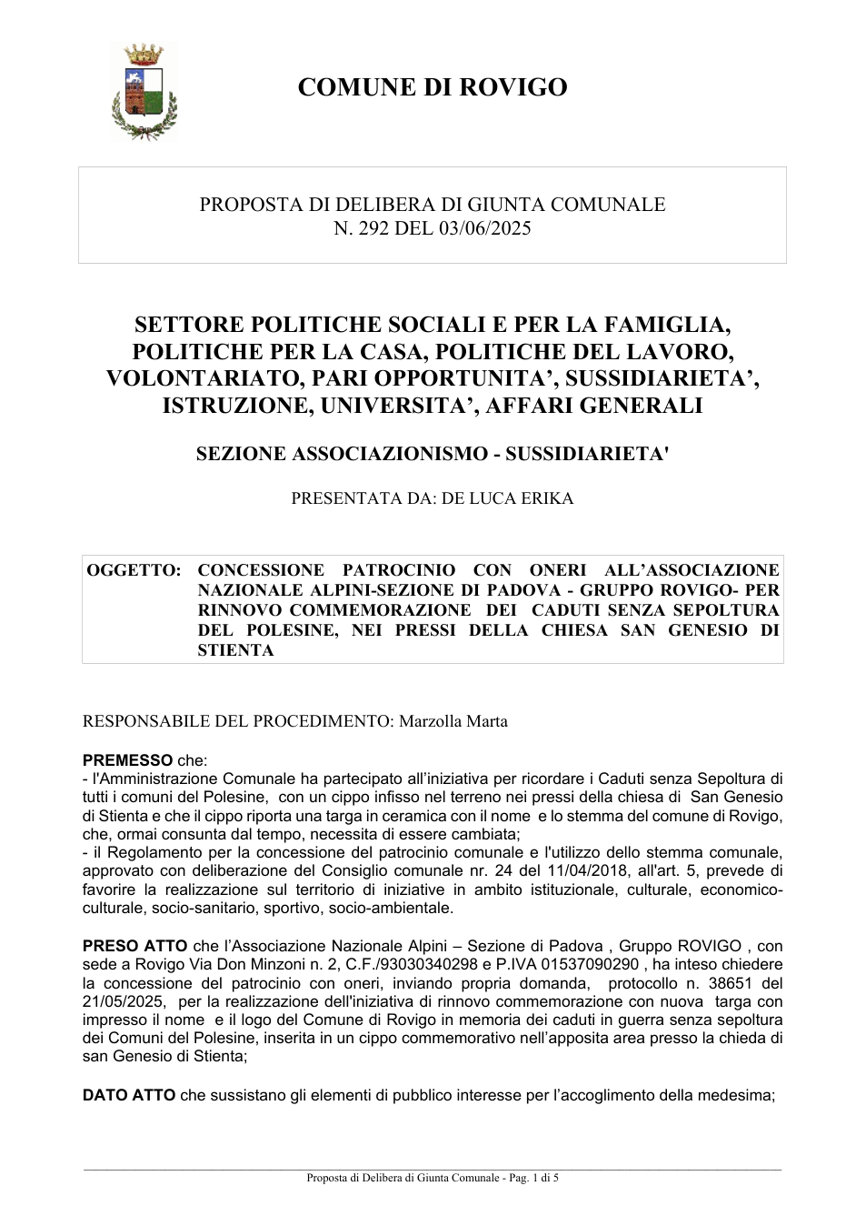 Pagina 1 del documento
