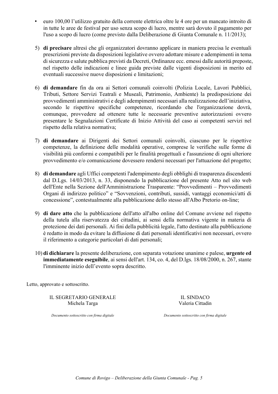 Pagina 5 del documento