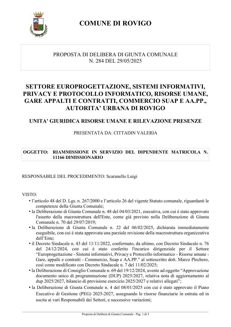 Pagina 1 del documento