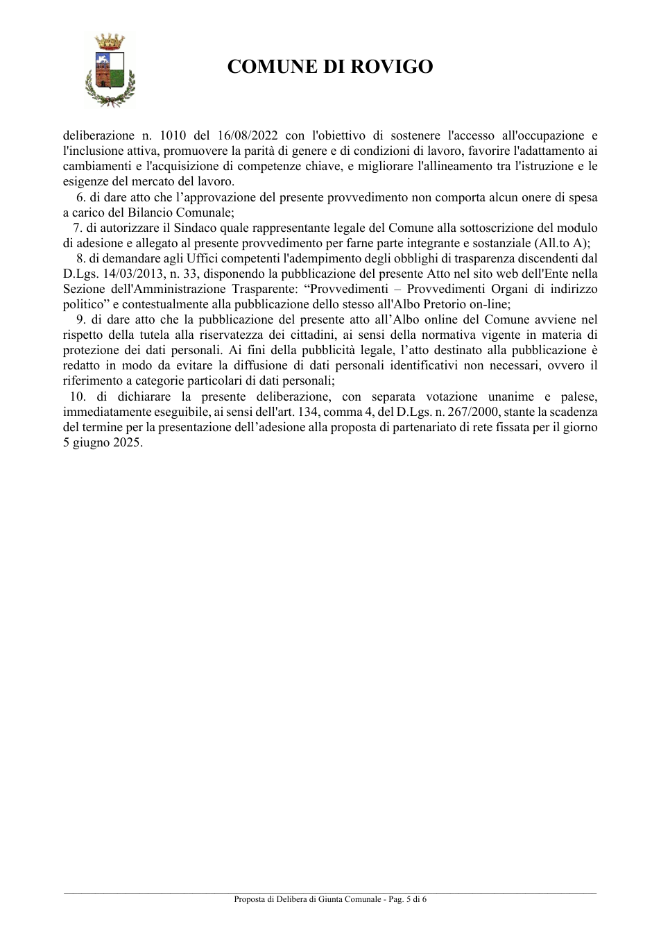 Pagina 5 del documento