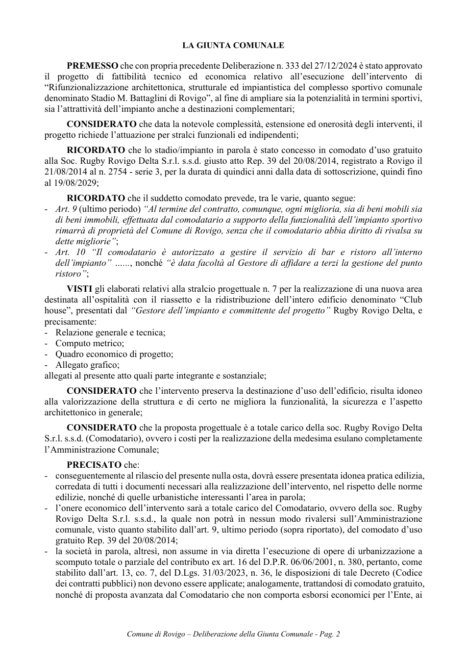 Pagina 2 del documento