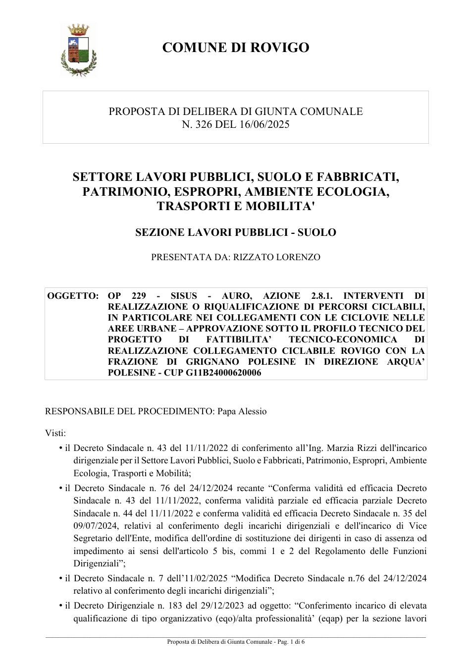 Pagina 1 del documento