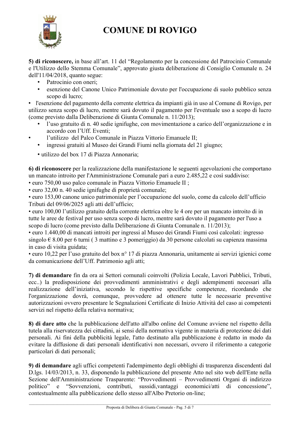 Pagina 5 del documento