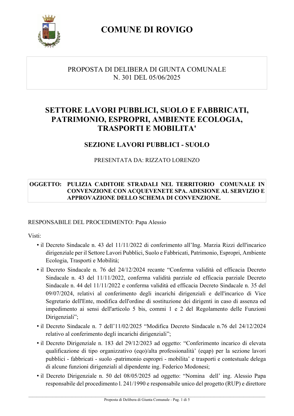 Pagina 1 del documento