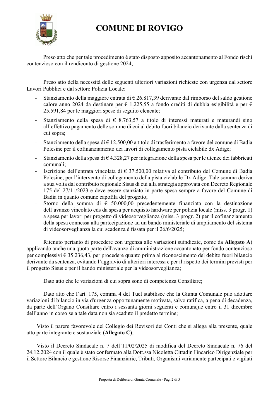 Pagina 2 del documento