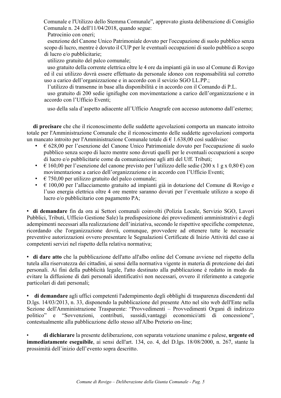 Pagina 5 del documento