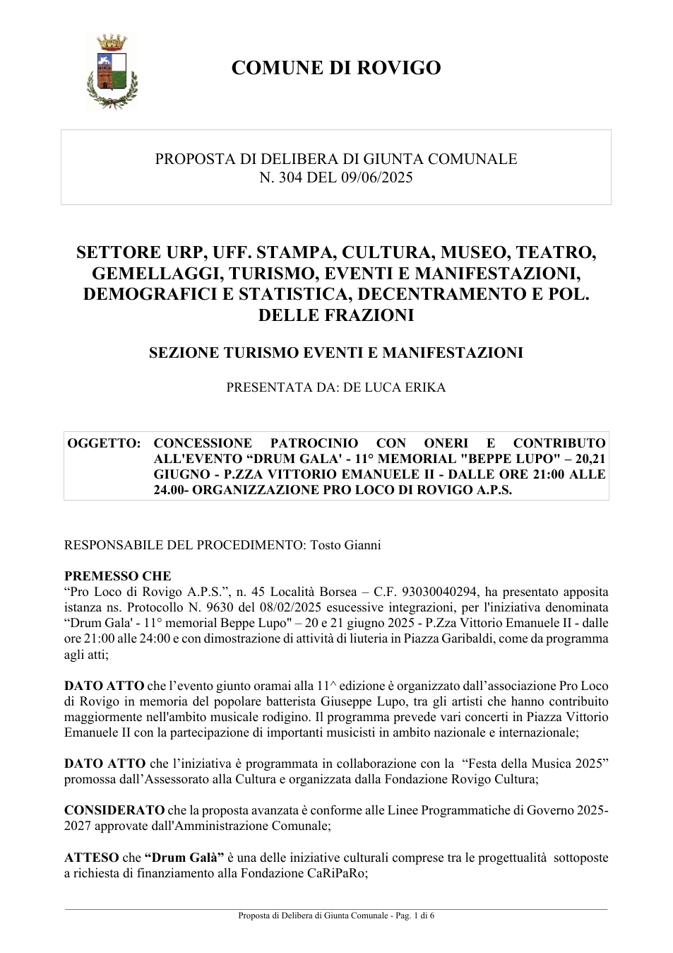 Pagina 1 del documento