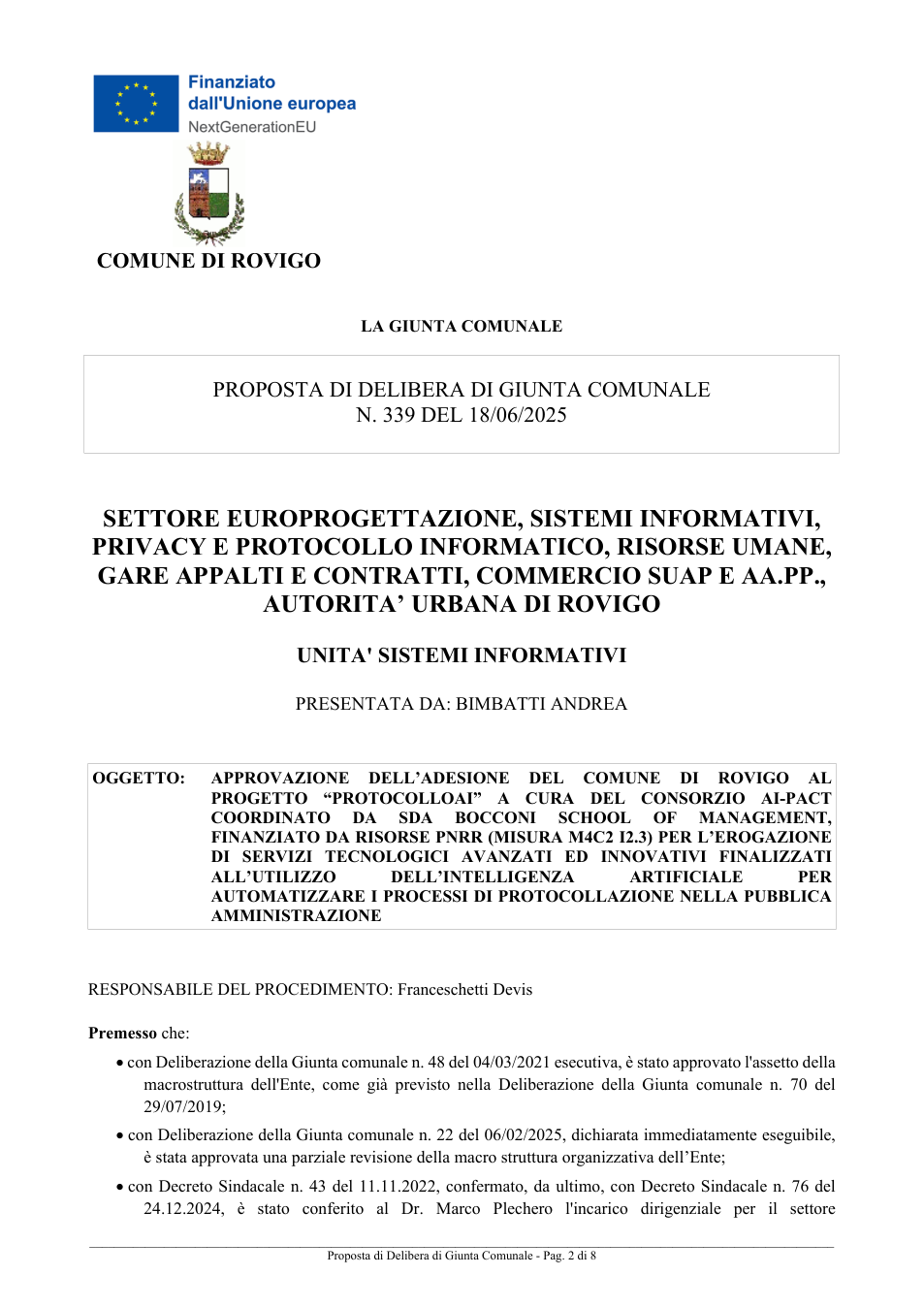 Pagina 2 del documento