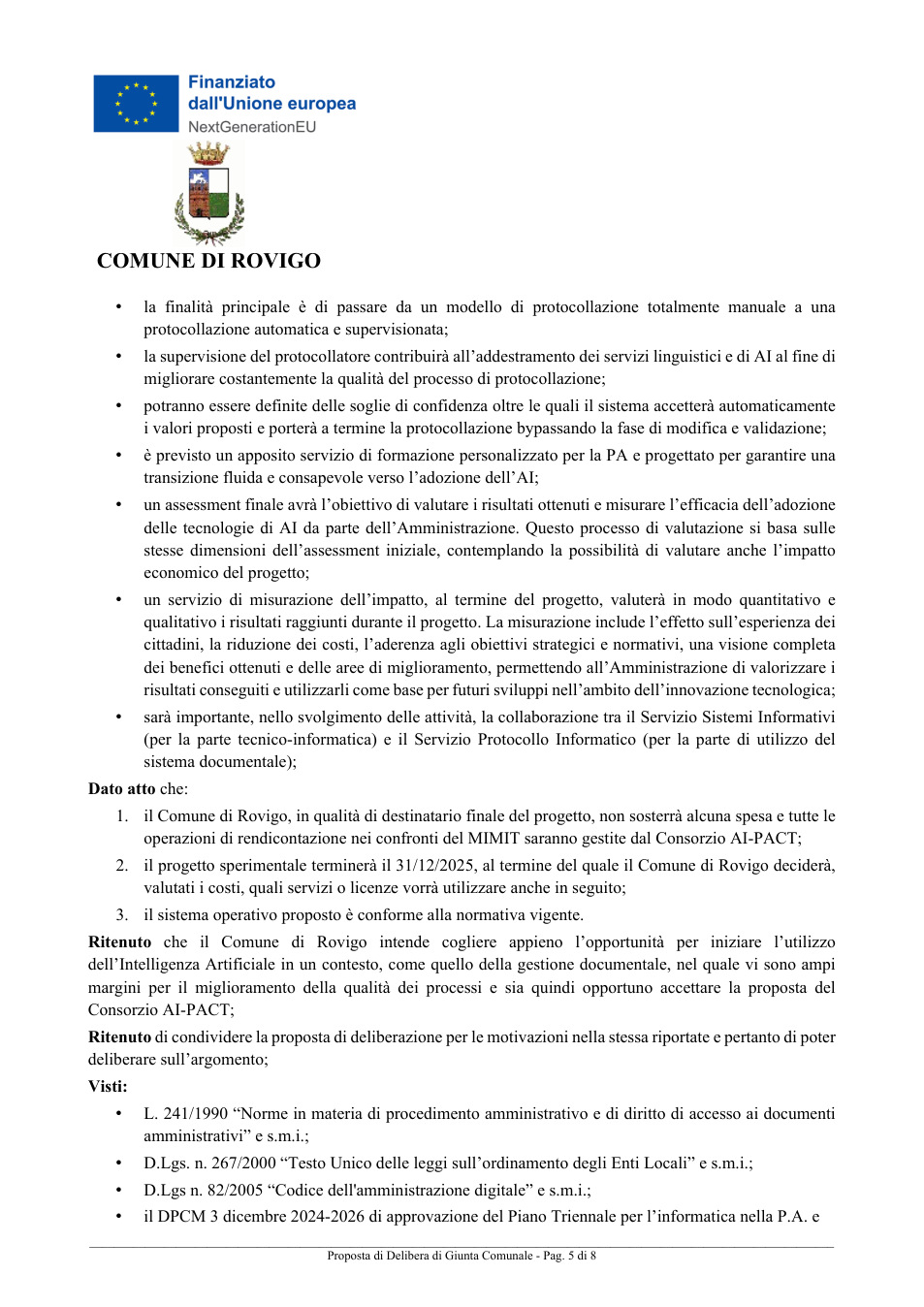 Pagina 5 del documento