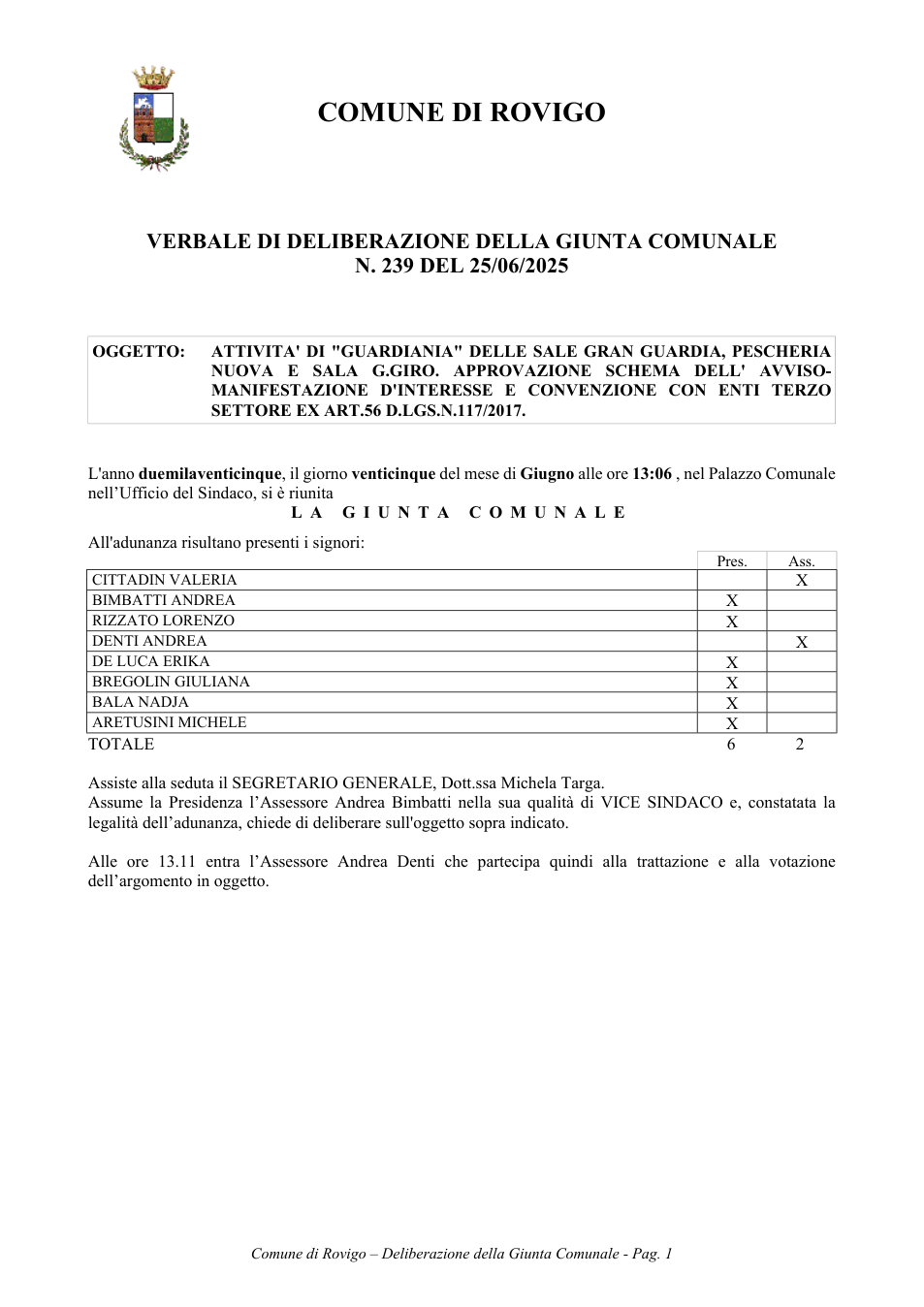 Pagina 1 del documento