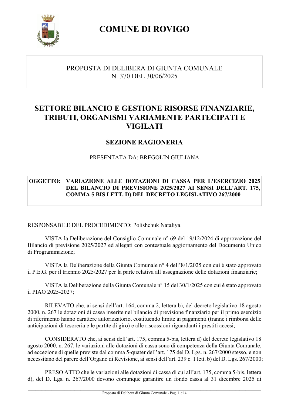 Pagina 1 del documento