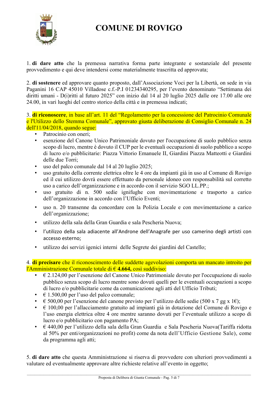 Pagina 5 del documento