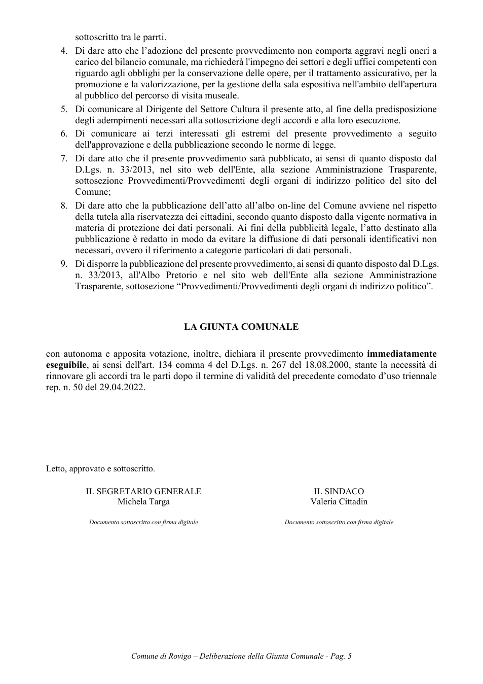 Pagina 5 del documento