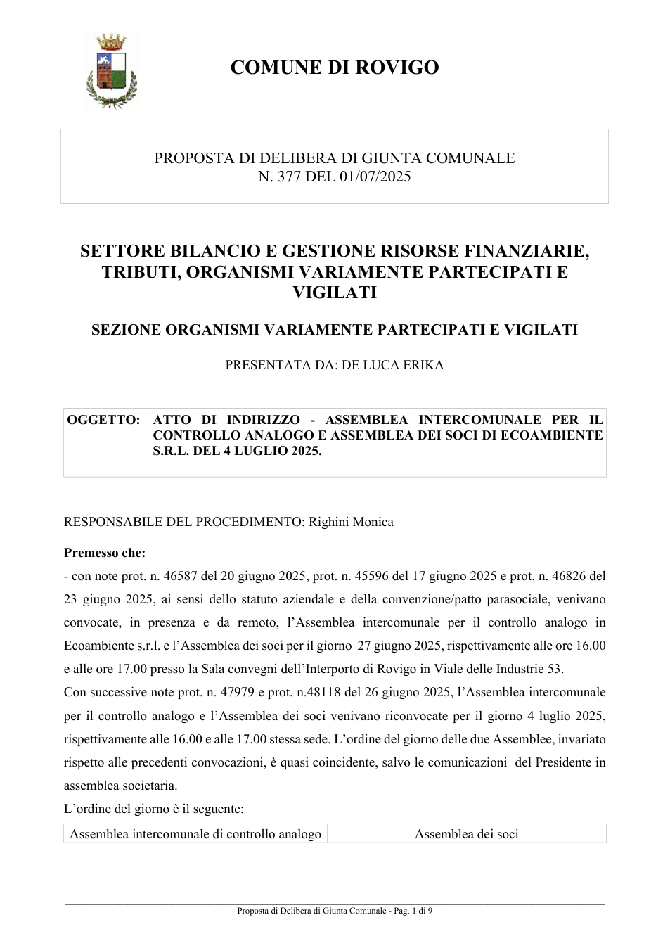 Pagina 1 del documento