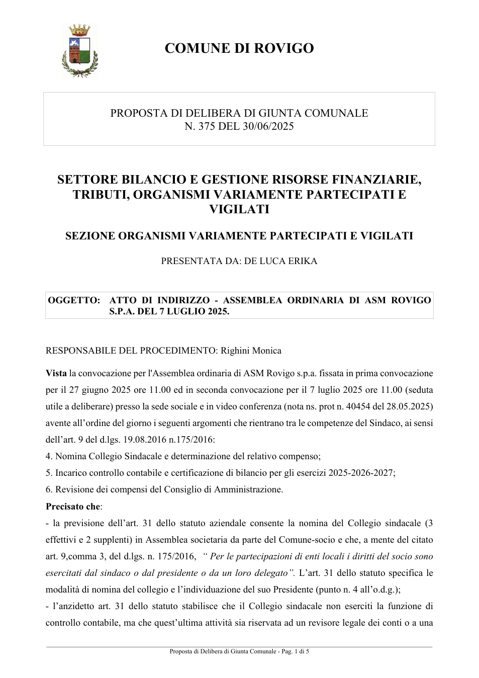 Pagina 1 del documento