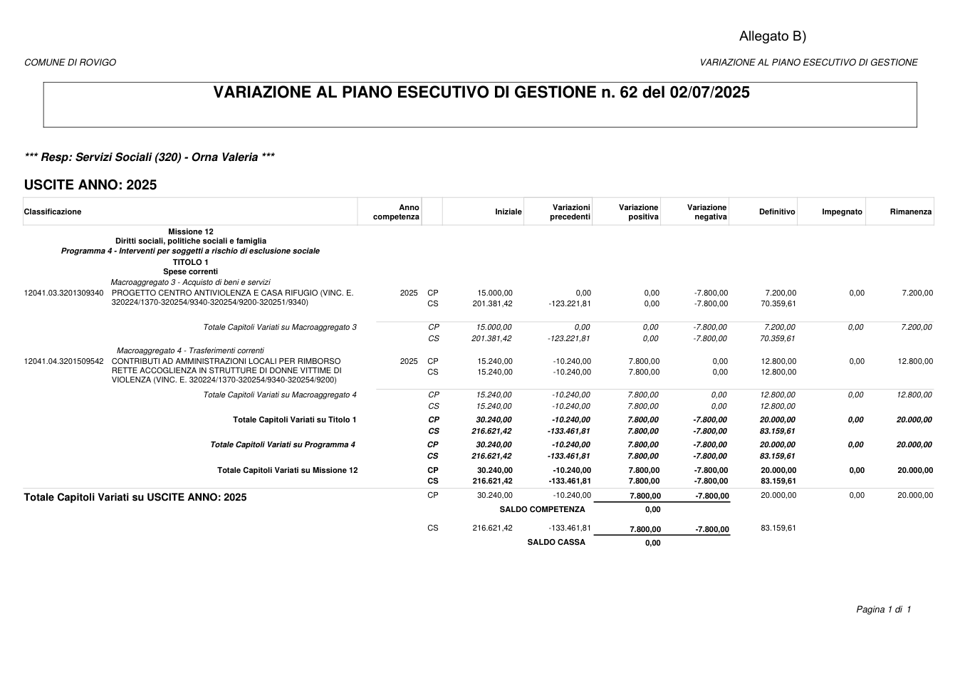 Pagina 1 del documento