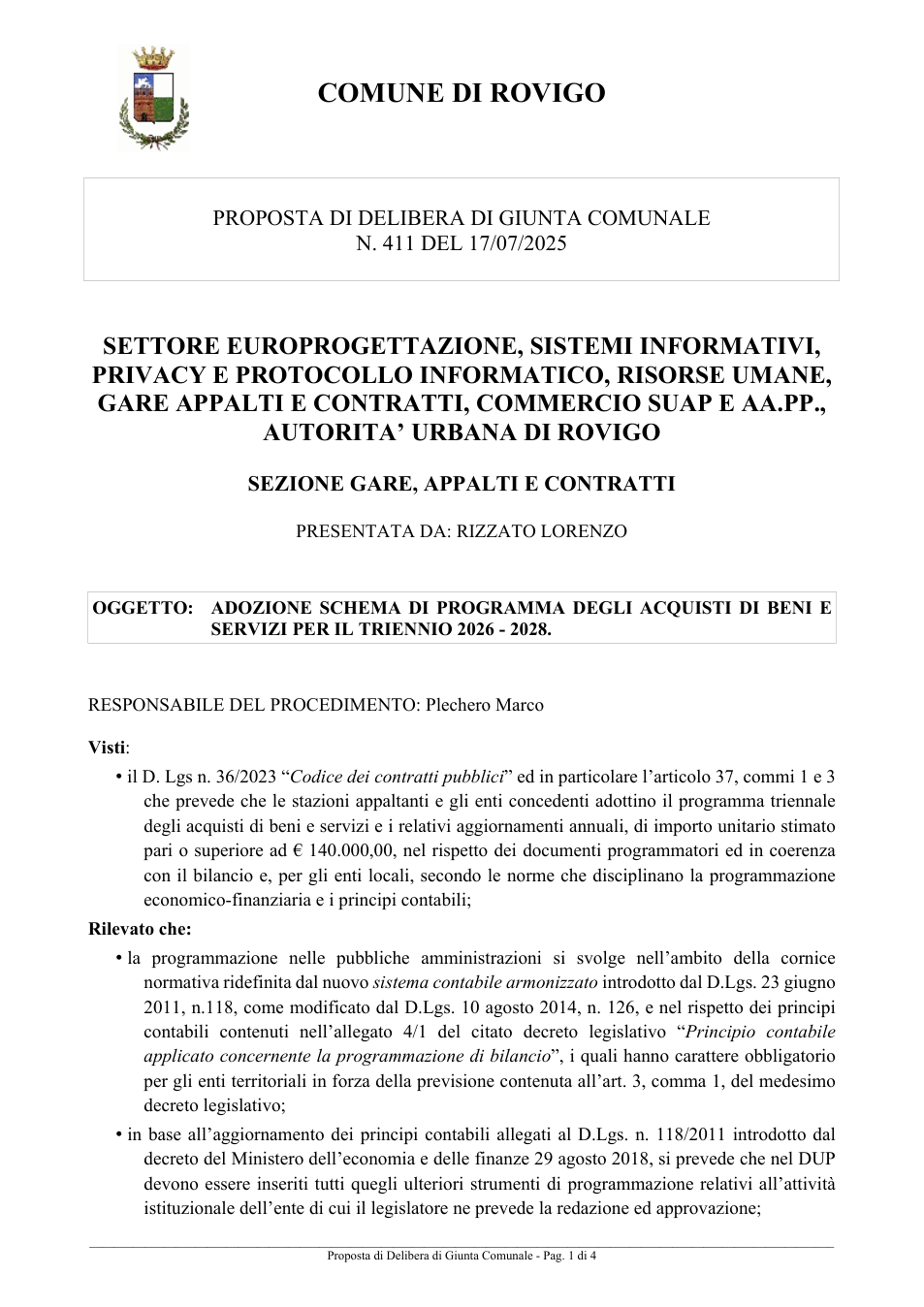 Pagina 1 del documento