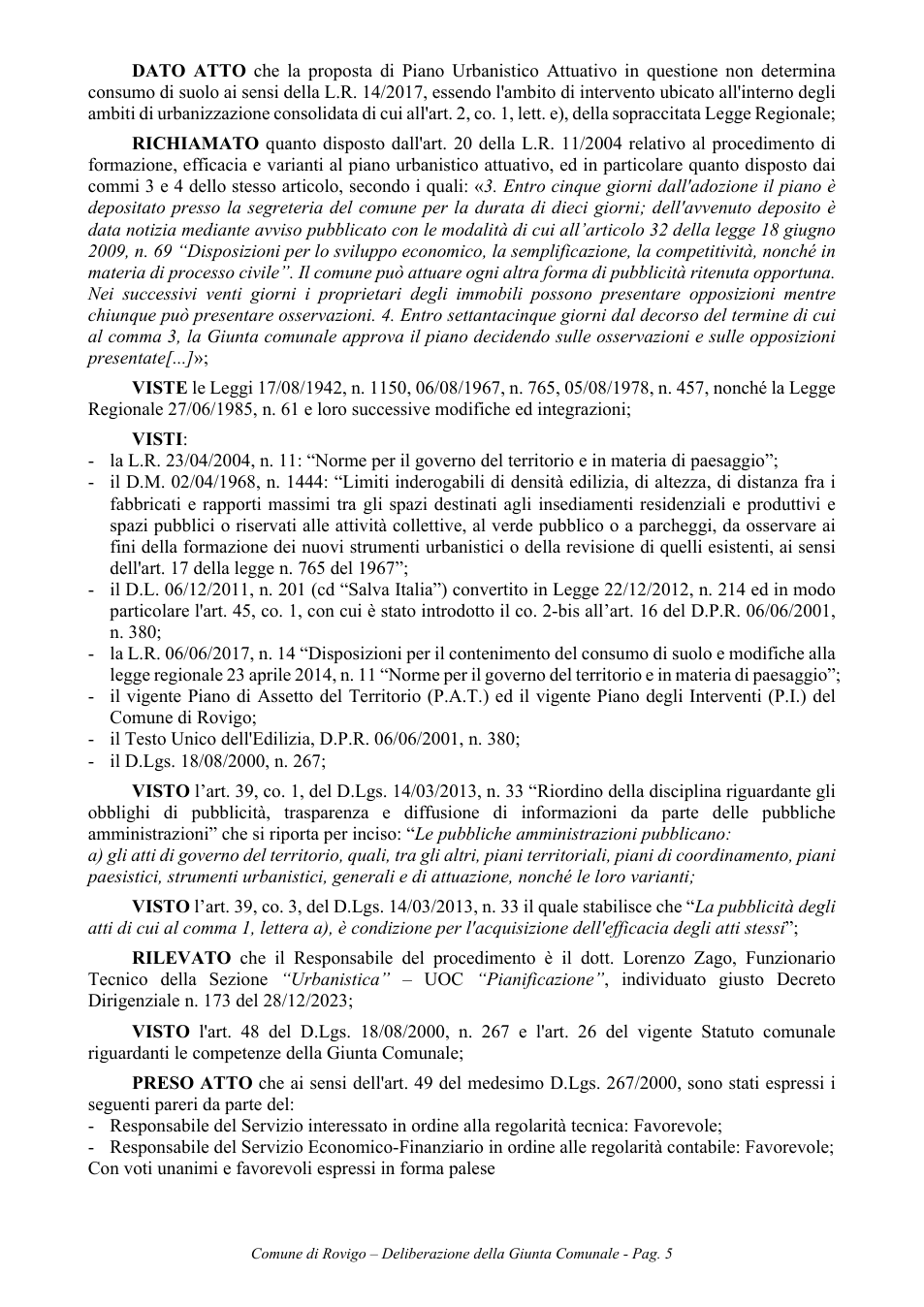 Pagina 5 del documento