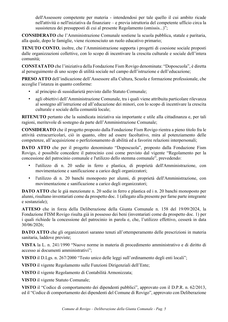 Pagina 5 del documento