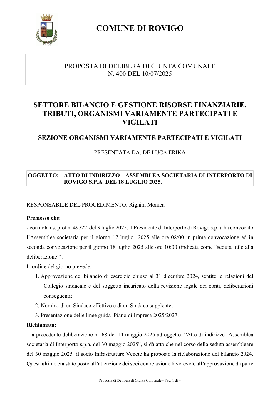 Pagina 1 del documento