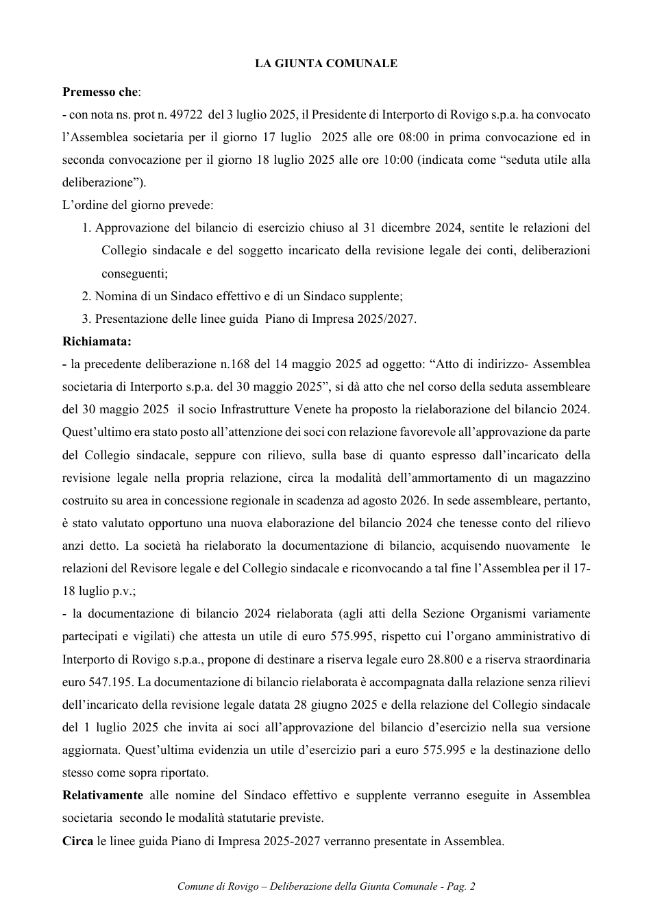 Pagina 2 del documento