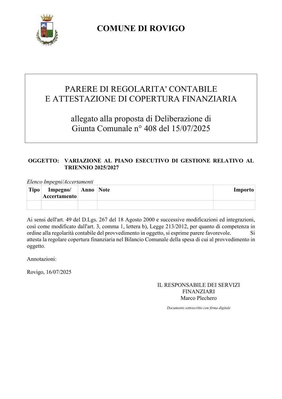 Pagina 1 del documento