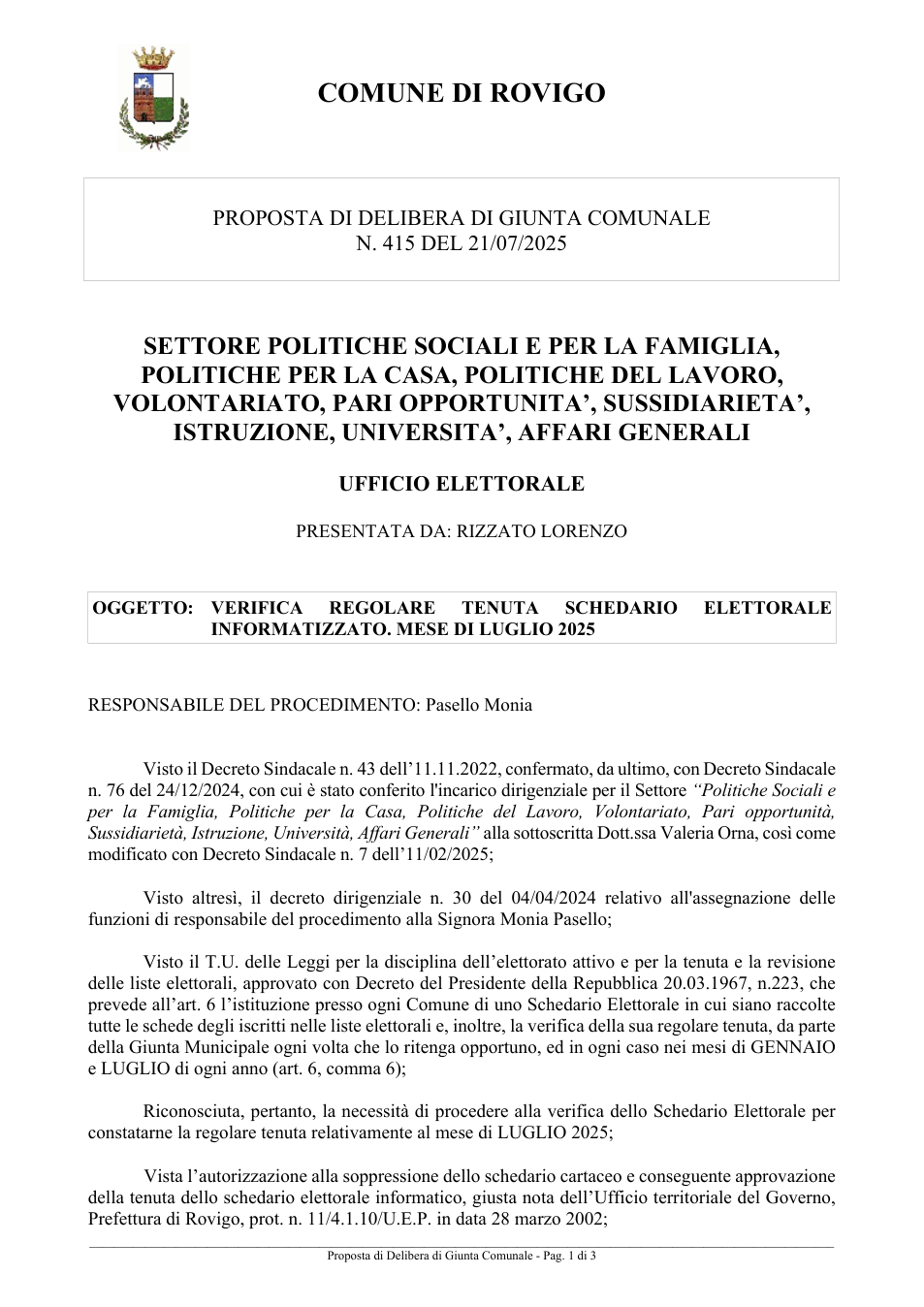 Pagina 1 del documento