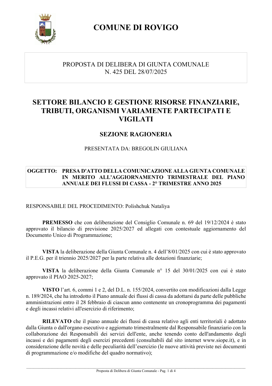 Pagina 1 del documento