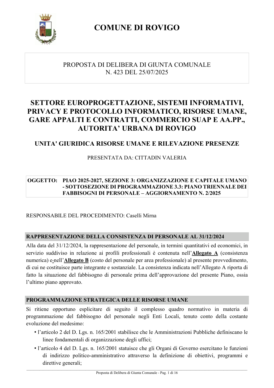 Pagina 1 del documento