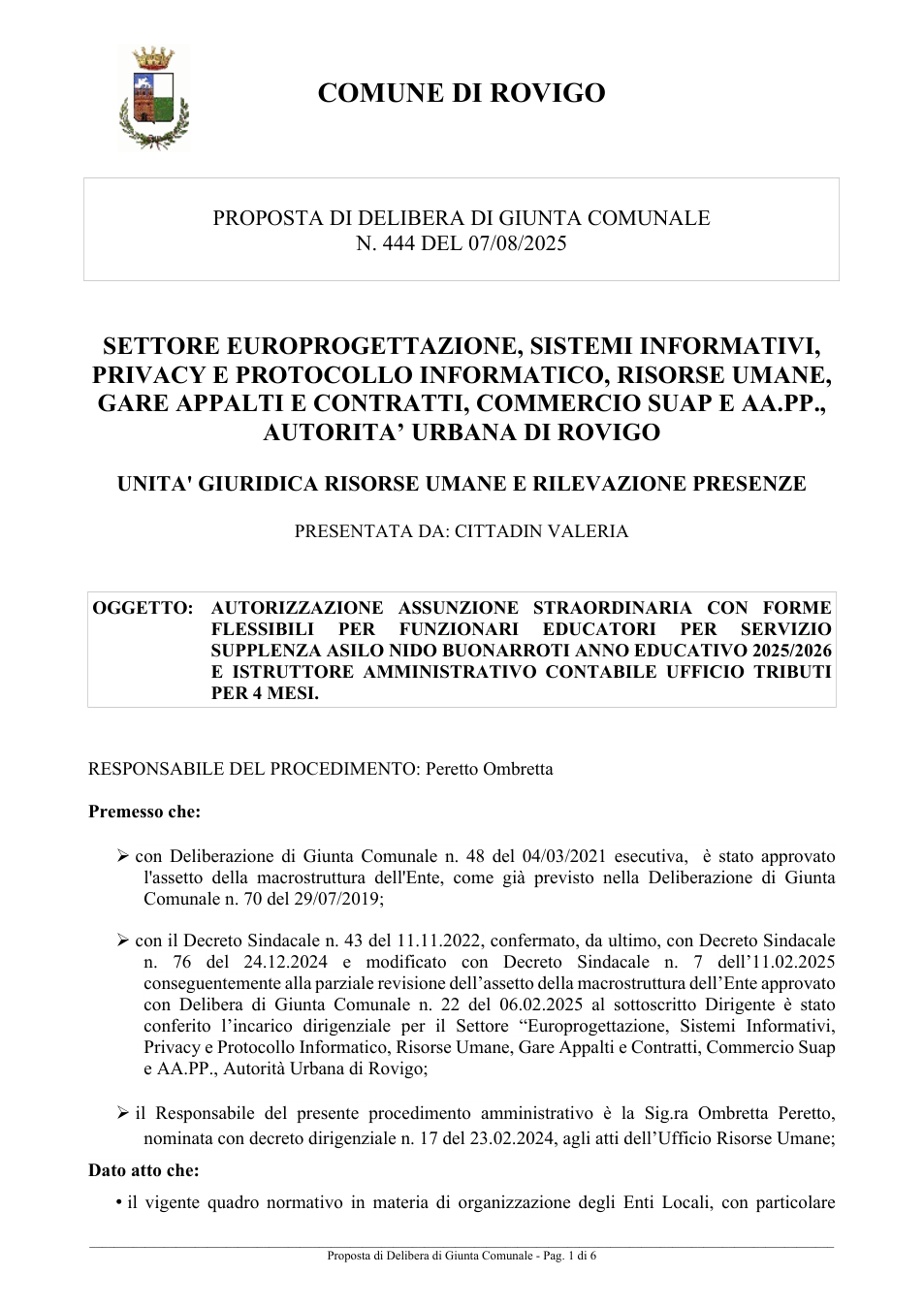 Pagina 1 del documento