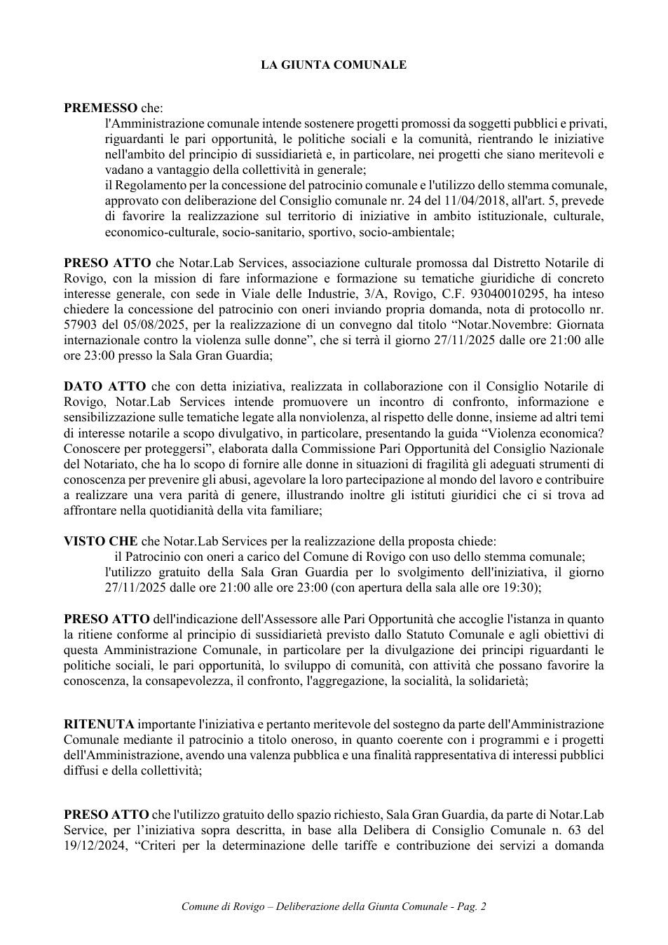 Pagina 2 del documento