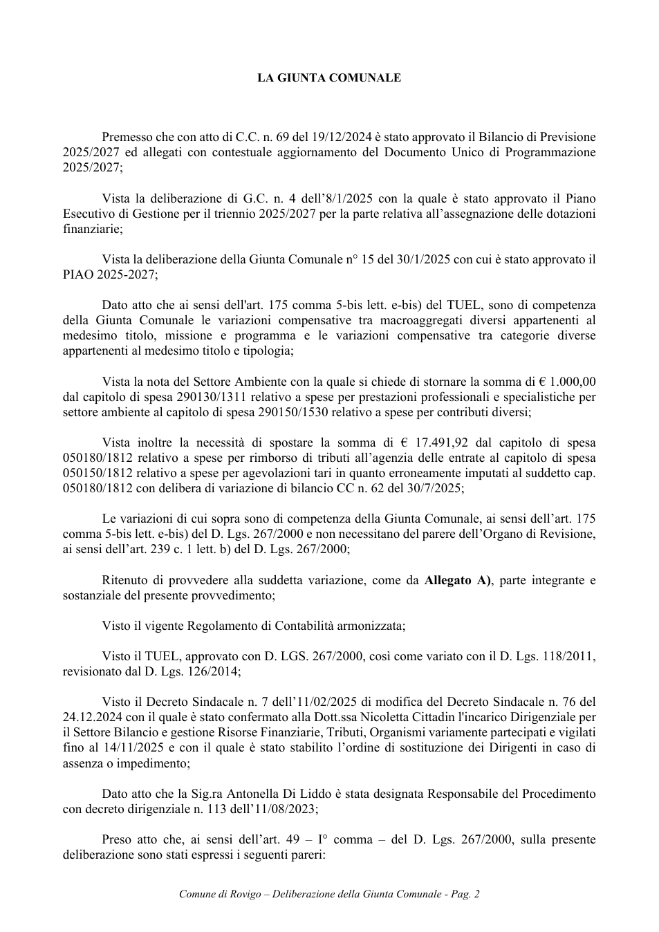 Pagina 2 del documento