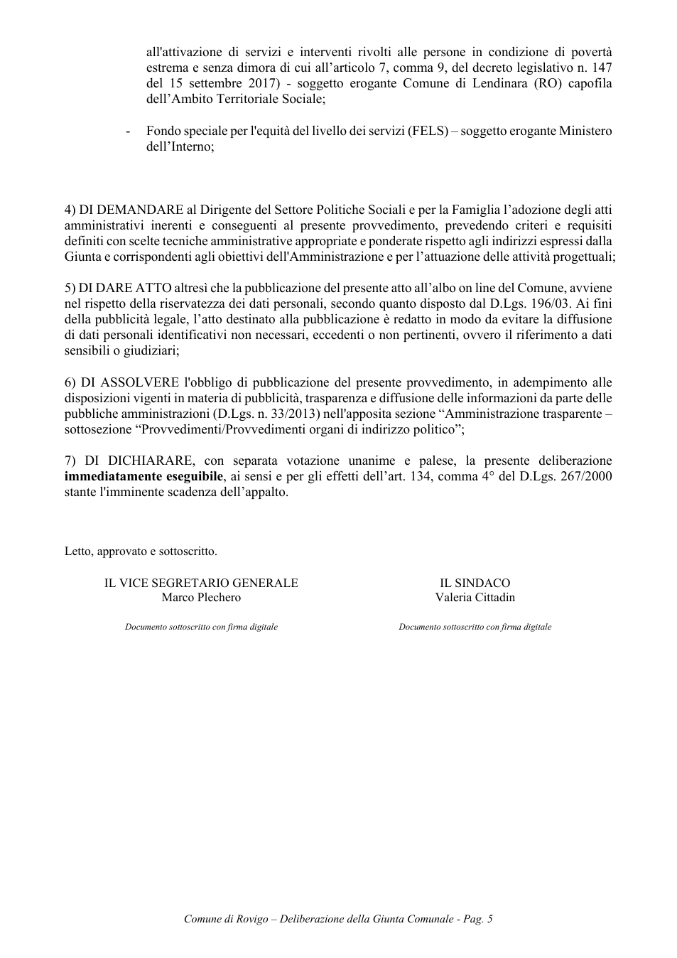 Pagina 5 del documento